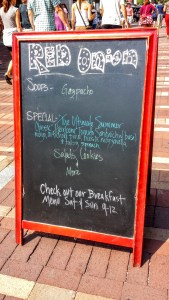 I totally got this sandwich. Yum!