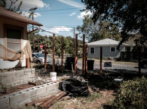 Fence in Progress...